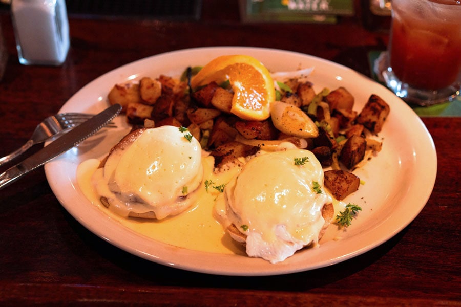 Pattersons Eggs Benedict