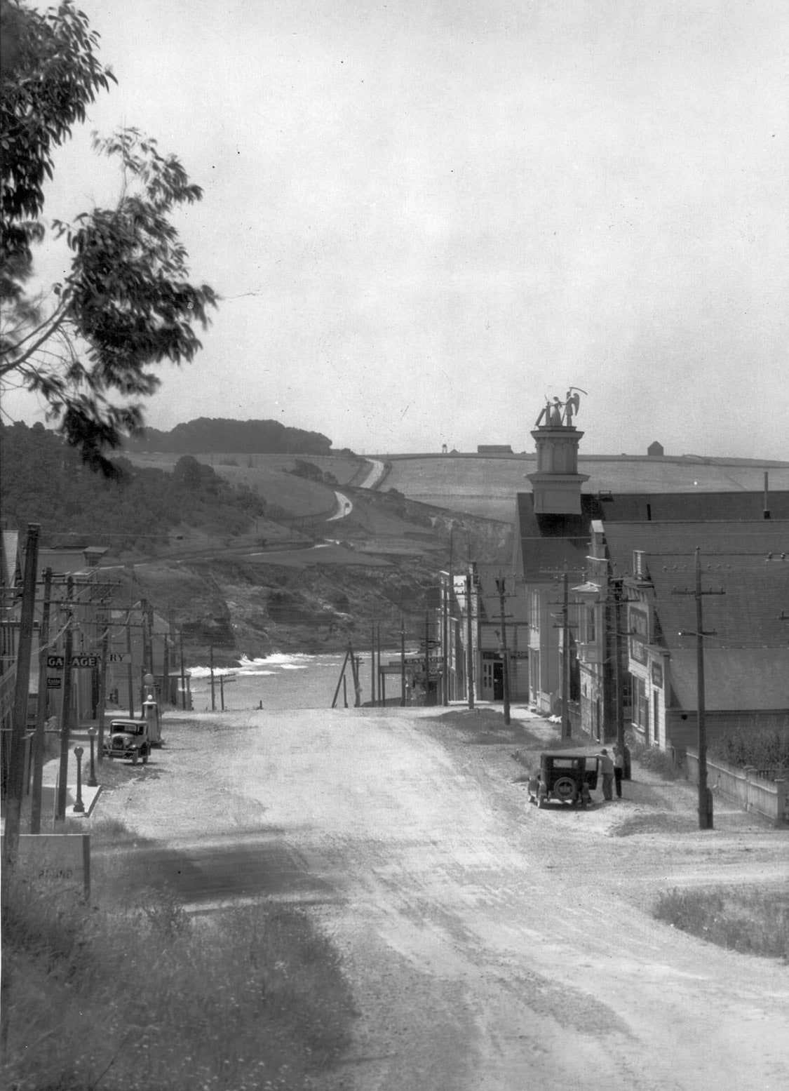 Lansing Street looking south 1920