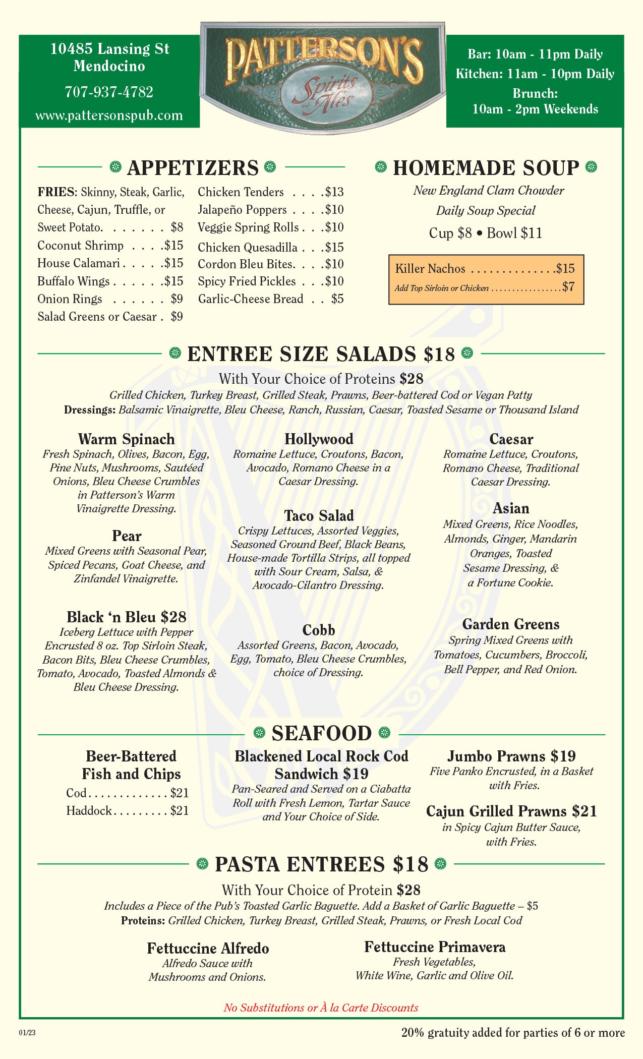Patterson_Food-Menu_01-2023-App-Salad Patterson Food Menu Appetizers & Salads