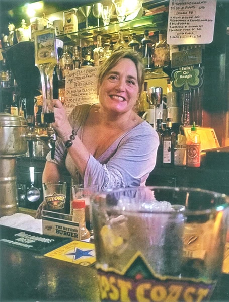 Draft Guiness at the pub